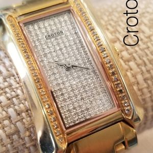 Ladies Croton 1.1 ct Diamond Watch